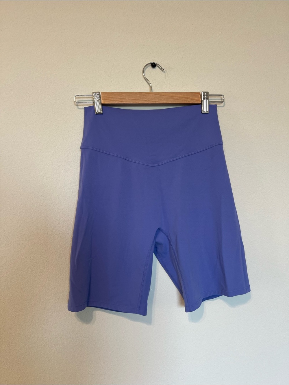 Vitality Purple Biker Shorts